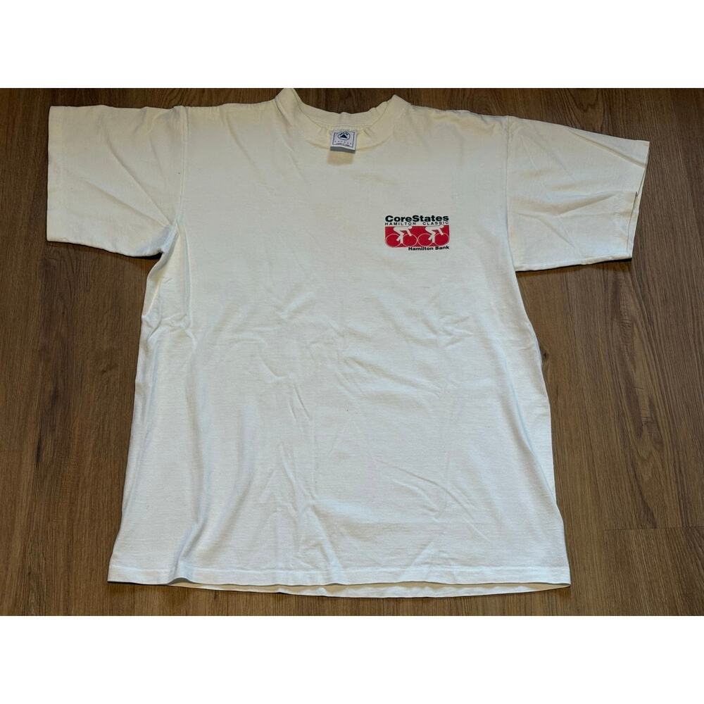 Vintage 1993 CoreStates Championship cycling T-shirt Delta Tag Size Large